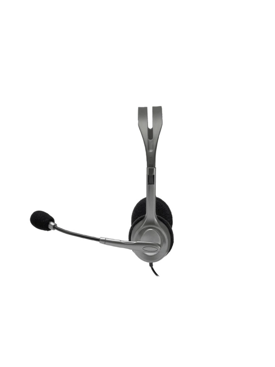 Kompyuter, koll-markaz, qo‘ng‘iroqlar, o‘yinlar, musiqa, aux uchun Logitech H110 simli