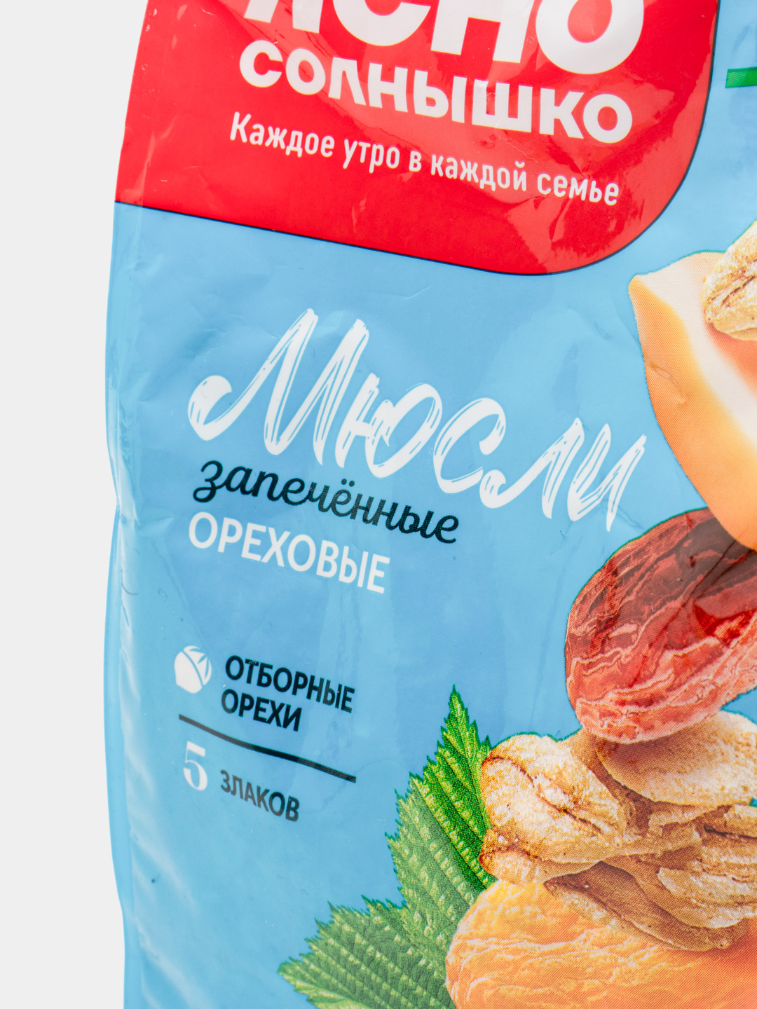 Мюсли Ясно Солнышко, ореховые, 300 г