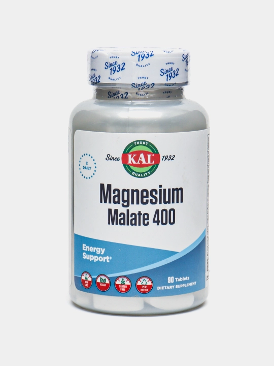 KAL, magniy Malat 400, 90 tabletkalar