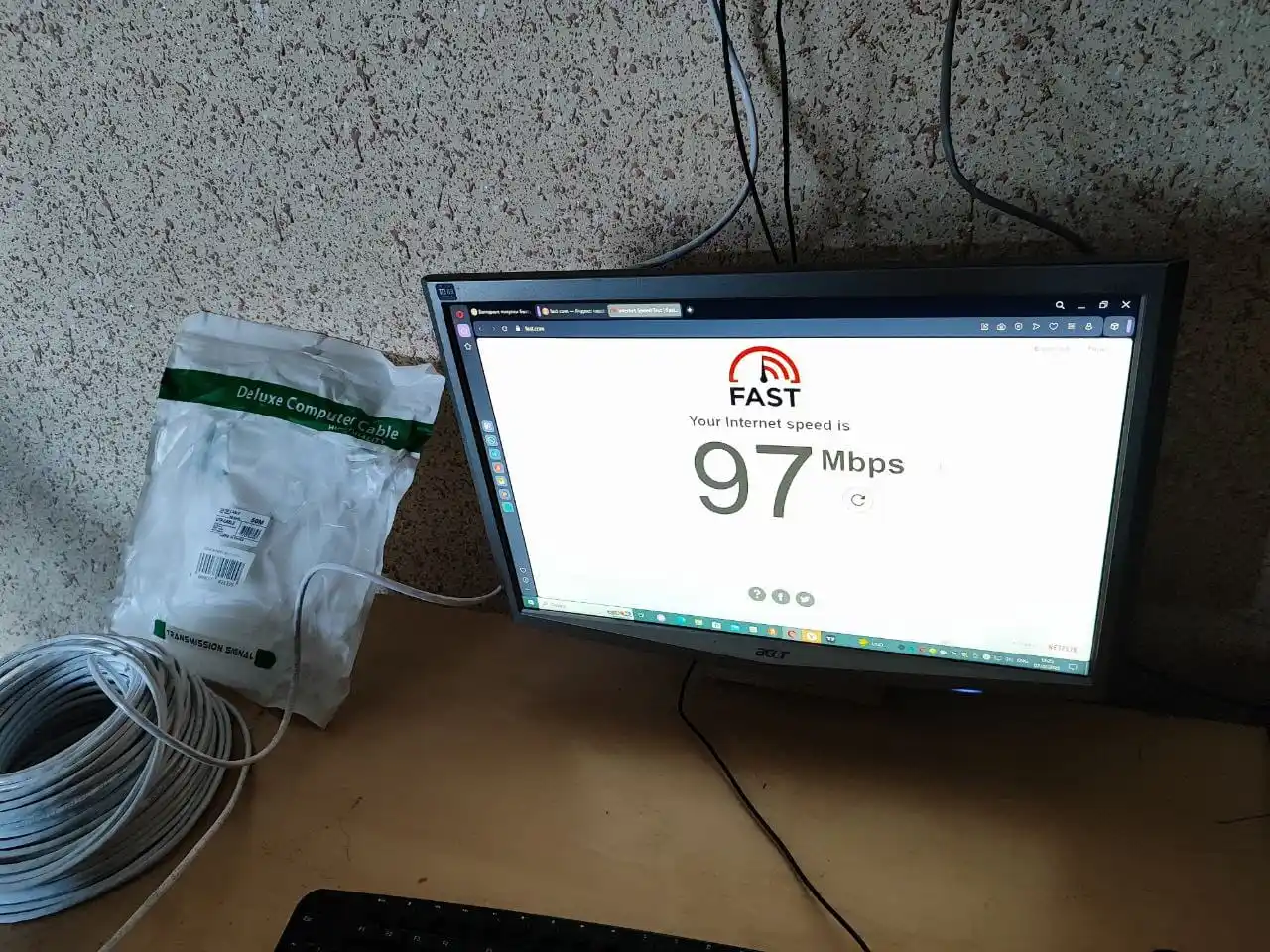 Сетевой кабель CAT-6 LAN до 10Гбит/сек, UTP для интернета, патч-корд RJ45, компьютерный