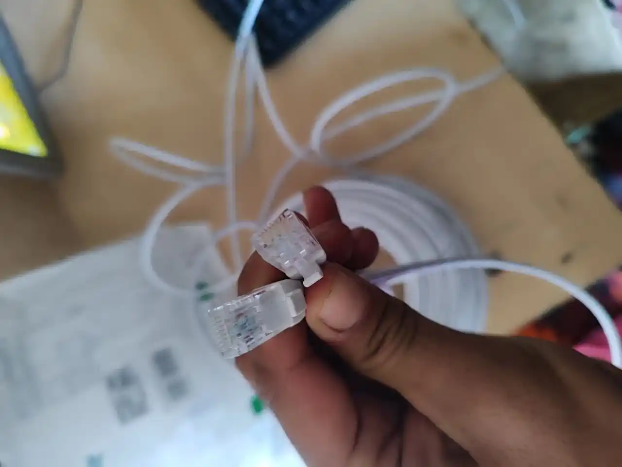 Сетевой кабель CAT-6 LAN до 10Гбит/сек, UTP для интернета, патч-корд RJ45, компьютерный