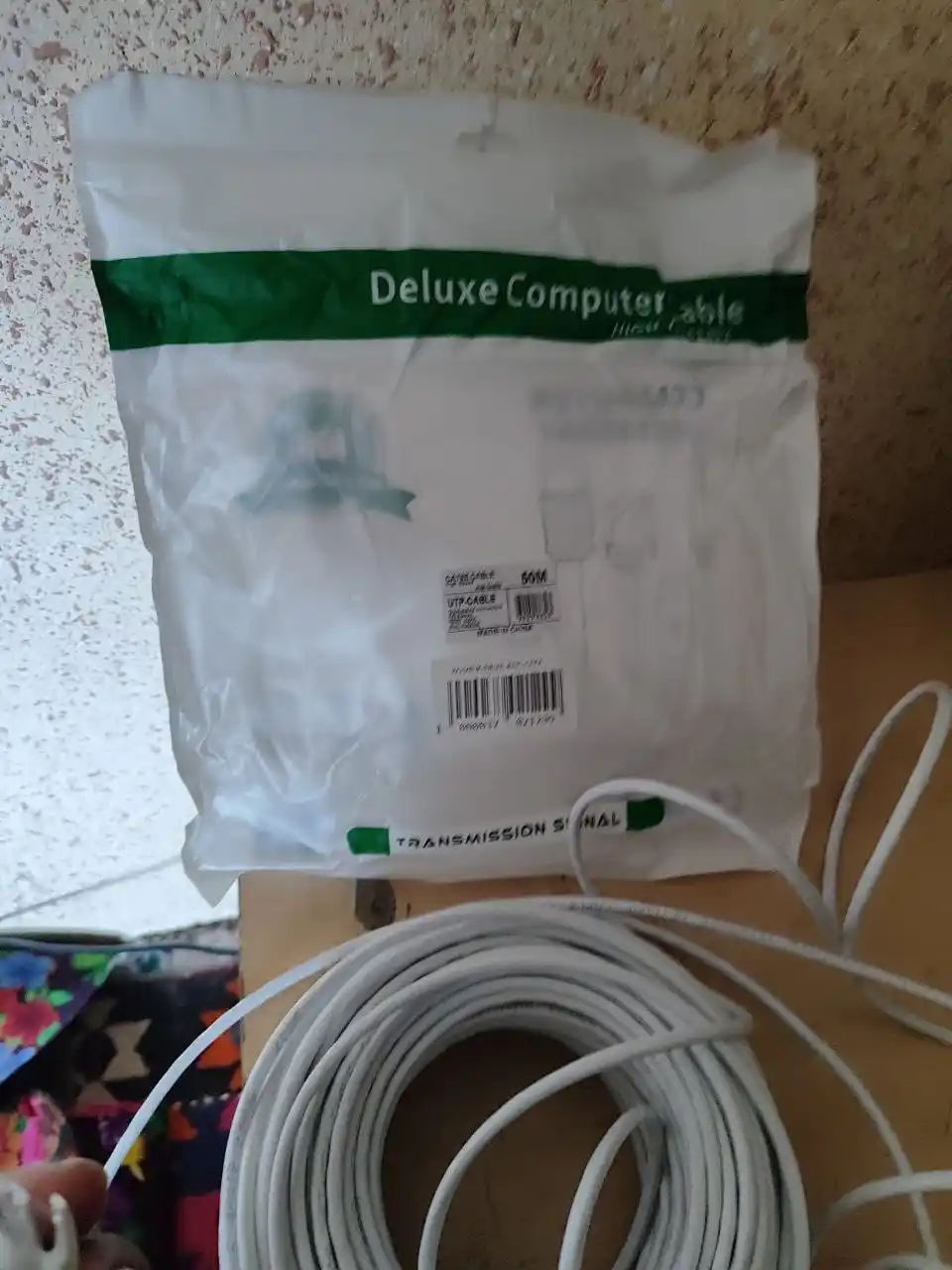 Сетевой кабель CAT-6 LAN до 10Гбит/сек, UTP для интернета, патч-корд RJ45, компьютерный