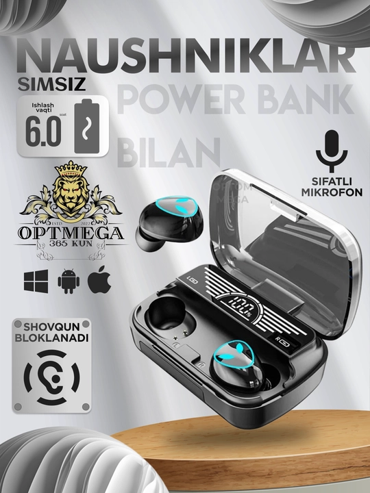 Simsiz Naushniklar APods Pro, pods 3, pro 5, max, M10, AIR 31