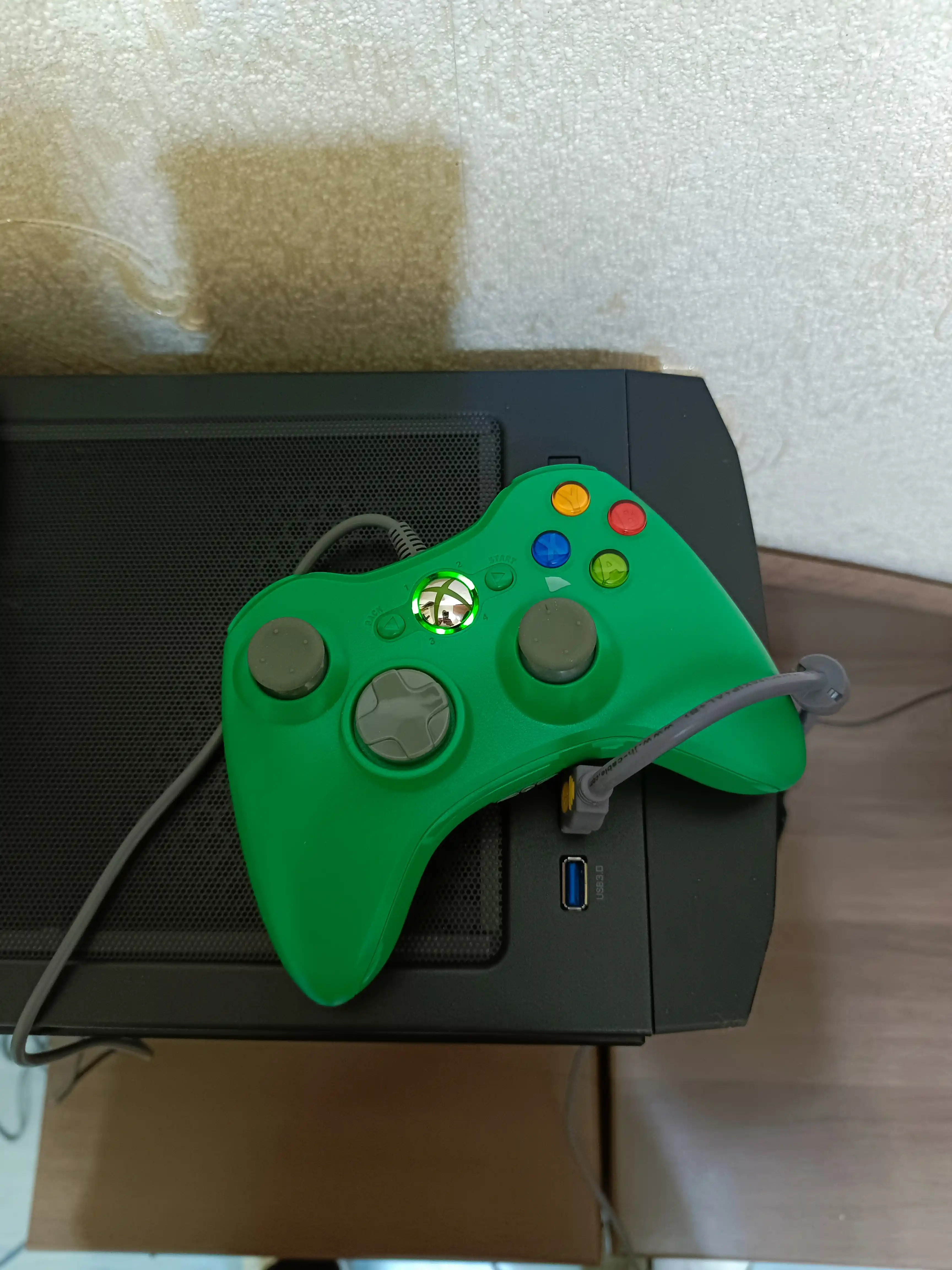 Проводной геймпад для Xbox 360 и ПК, Игровой контроллер с виброоткликом