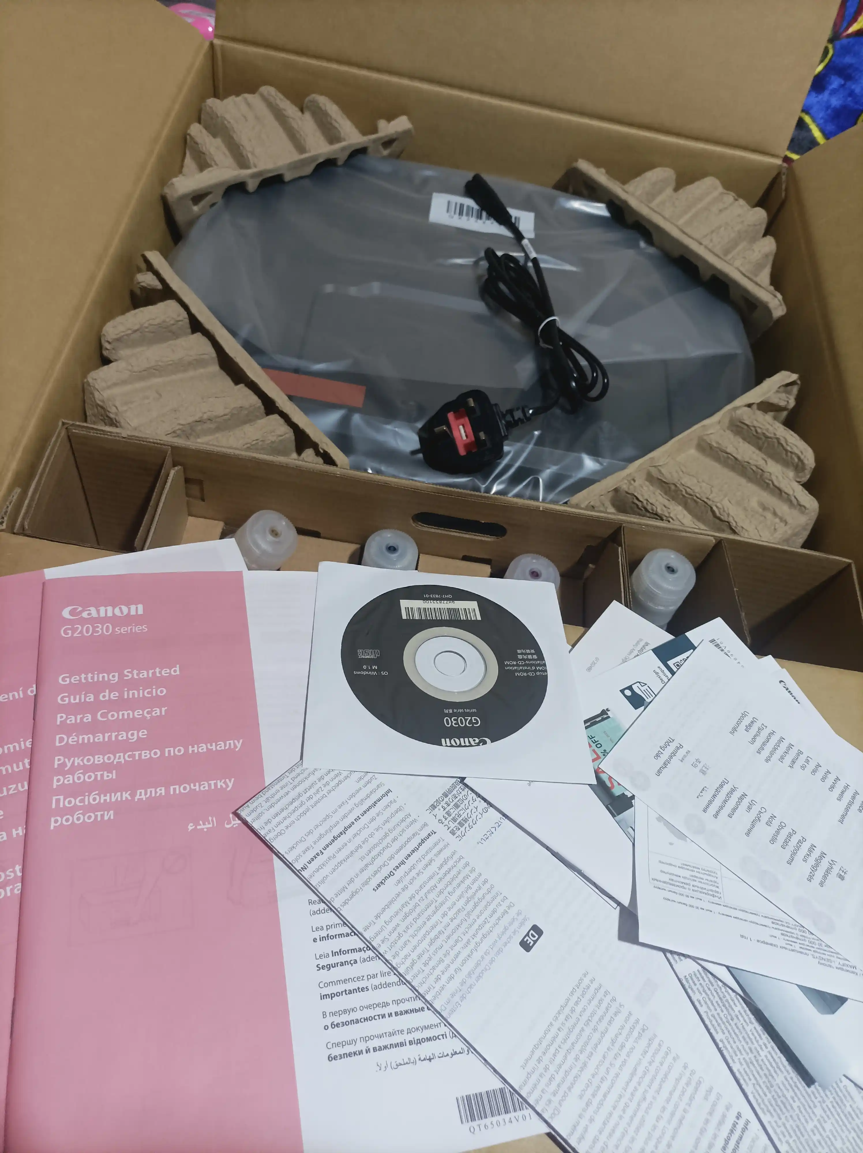KFP rangli printer Canon PIXMA G2430, printer, skaner, nusxa ko'chirish qurilmasi