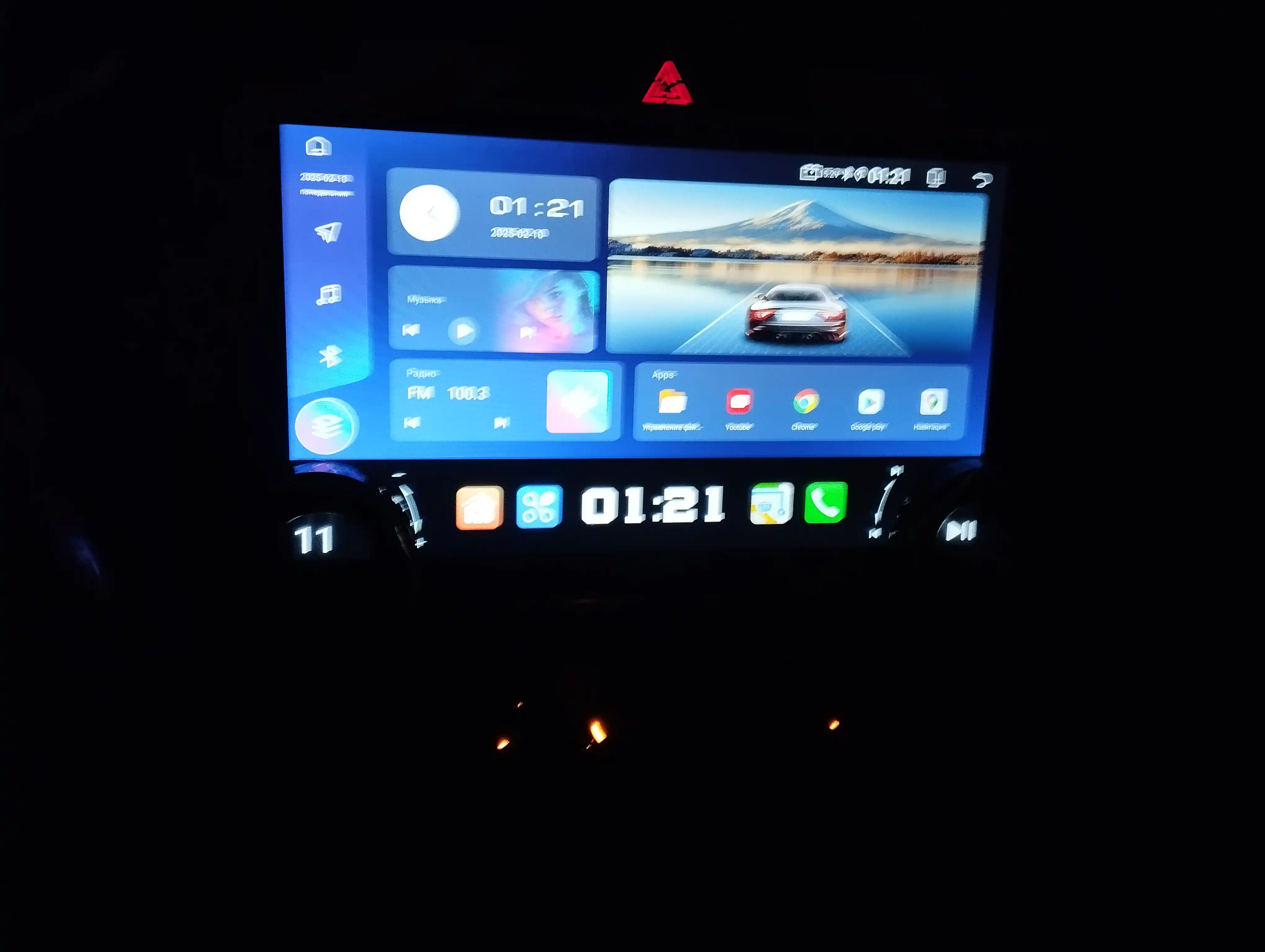 Автомобильные Tesla мониторы 4/64 ГБ, Spark, Nexia 2, Nexia 3, Cobalt, Lacetti, Damas, 1 кулер
