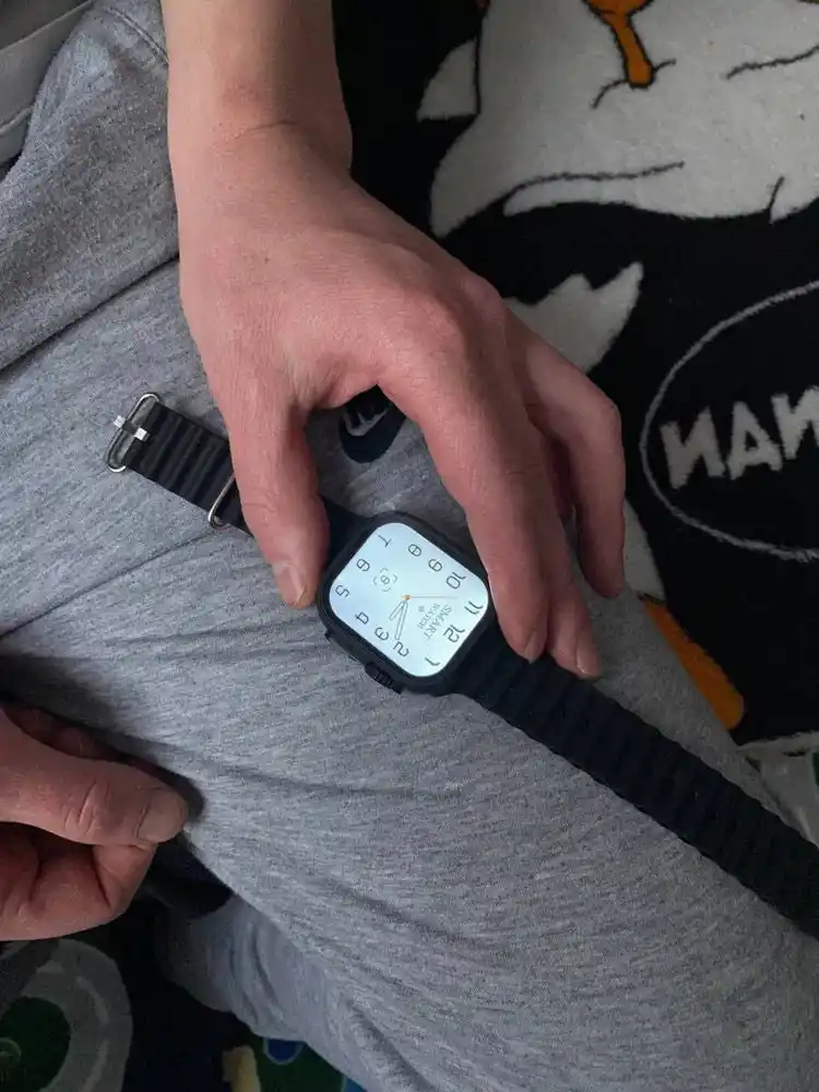 Aqlli soat Smart Watch, Active 2, Galaxy, Ultra, Android va iOS uchun, simsiz quvvatlash