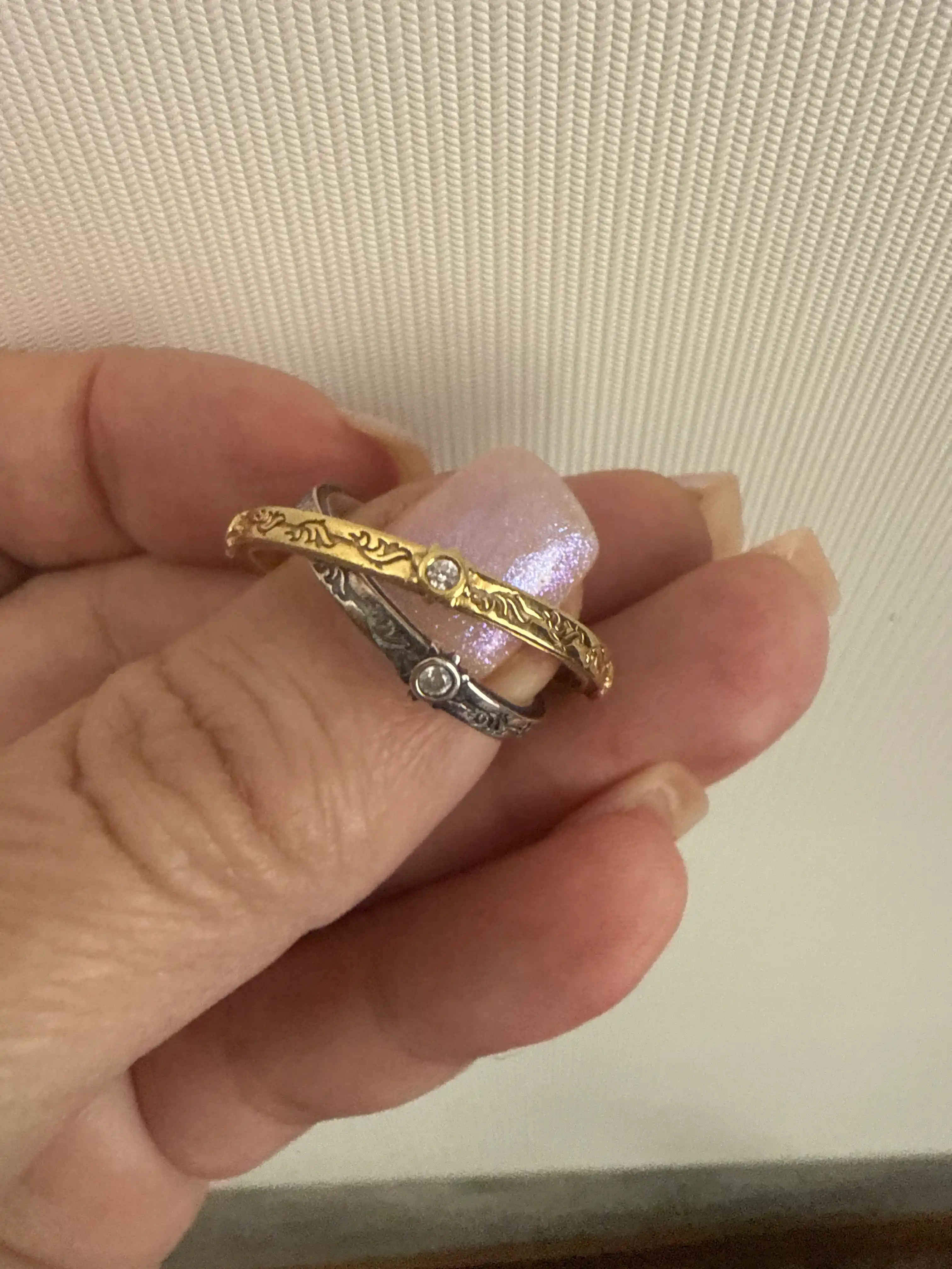 Pandora Sterling kumush Astrolabli aylanuvchi uzuk Game of Thrones 163136C01