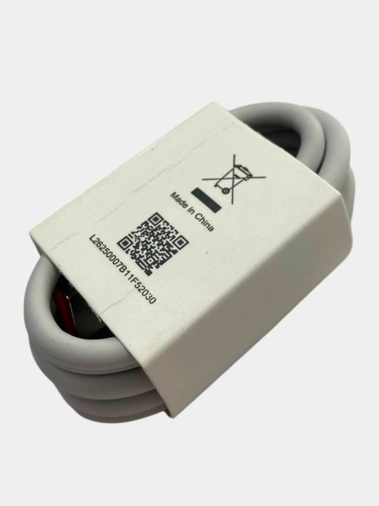 Кабель Xiaomi Mi Turbo USB-A –Type-C 6A 120W, 1метр,поддержка быстрой зарядки 33W/67W/120W