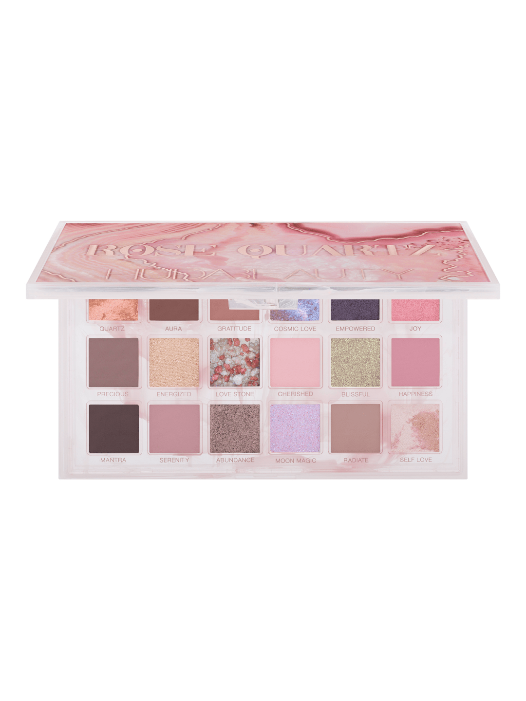 Huda Beauty, Палитра теней для век, Rose Quartz - 