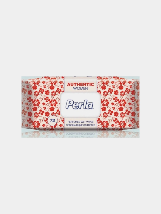 Влажные салфетки PERLA WOMEN PERFUME 120 X12 - 