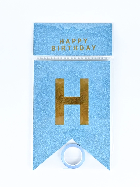 Герлянда-флажки Happy Birthday - 
