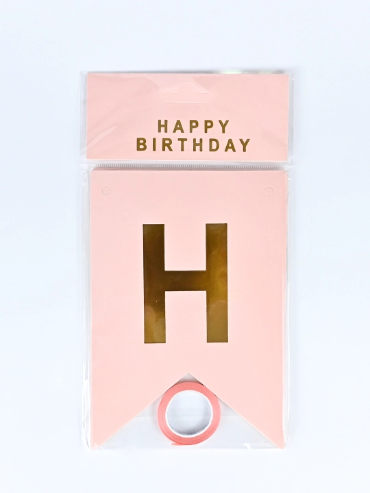 Герлянда-флажки Happy Birthday - 