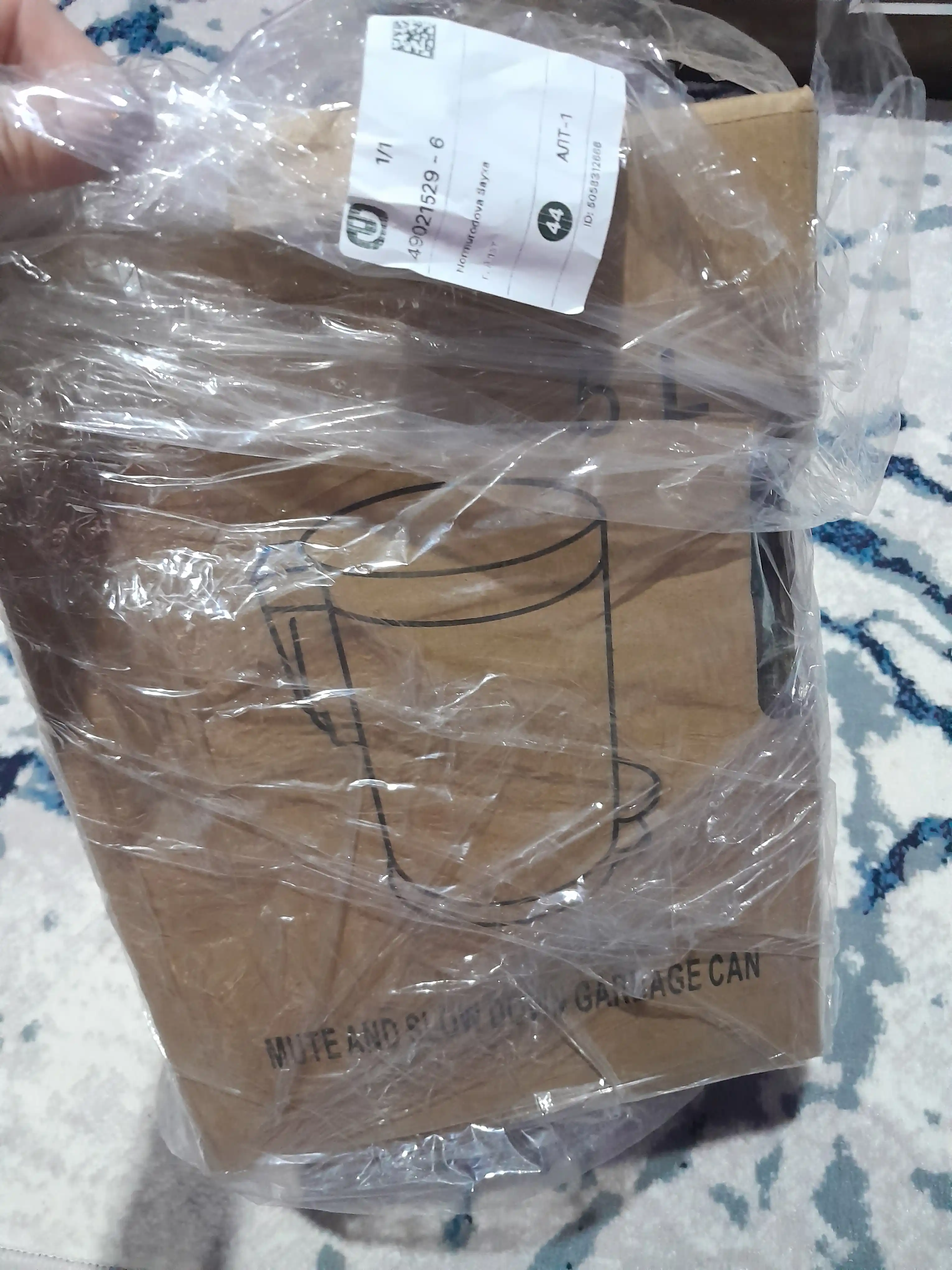 Axlat qutisi, axlat chelagi uy va ofis uchun, zanglamaydigan metalldan chelak