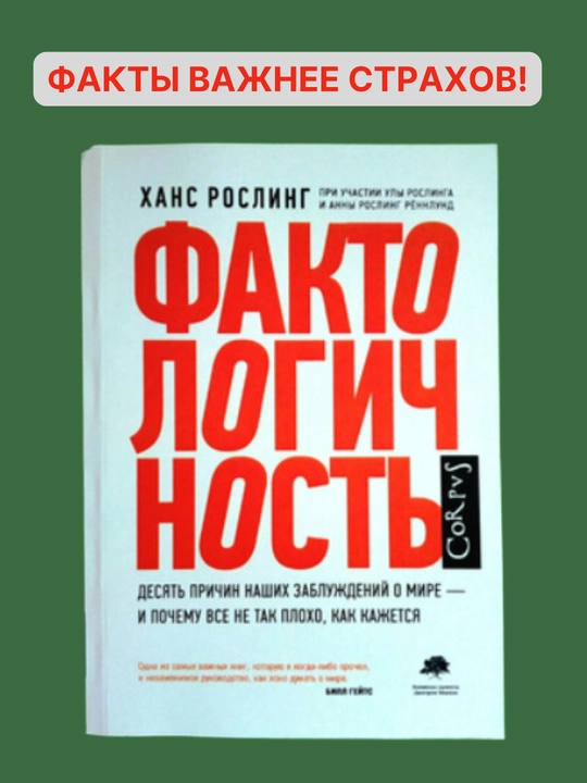 Faktologichnost`, Hans Rosling - 
