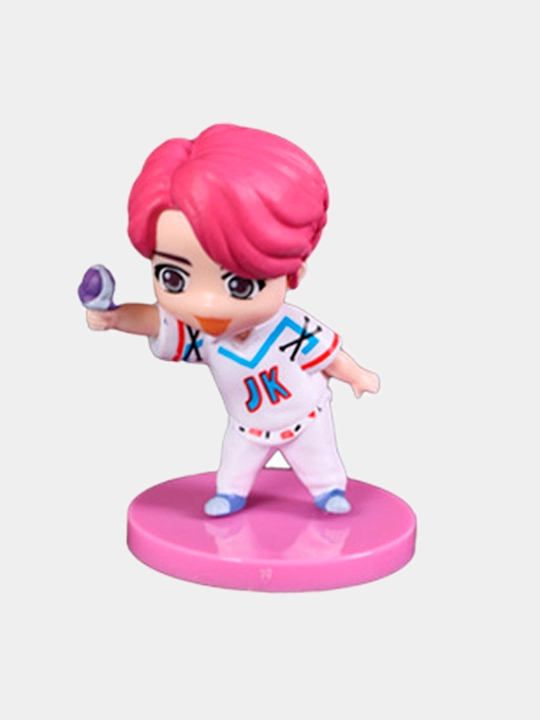 BTS guruhi kolleksiya figurkalari, ARMY uchun BTS, K-pop miniatyuralari, 8 sm