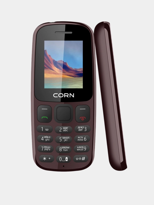 Knopkali Telefon Corn B183,SIM 2ta,1000mAh,Uzimei ro'yxatdan o'tgan,1 yil kafolat