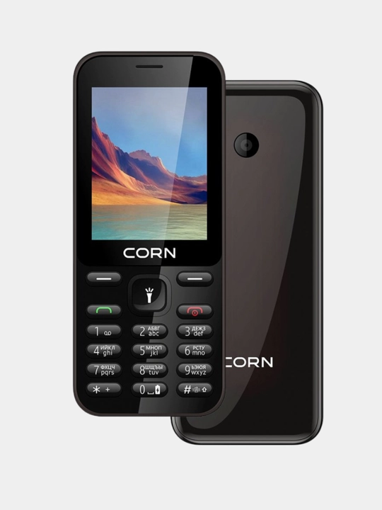 Tugmali telefon Corn B241, SIM-2 ta, 1000 mAh, Uzimei ro'yxatdan o'tgan, 1 yil kafolat - 