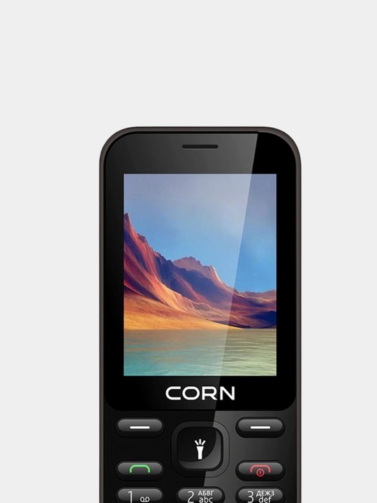 Tugmali telefon Corn B241, SIM-2 ta, 1000 mAh, Uzimei ro'yxatdan o'tgan, 1 yil kafolat