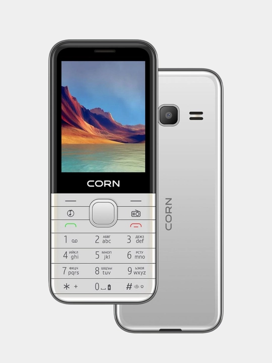 Knopkali Telefon CORN M282, SIM-2ta, 1700mAh batareya, Uzimei ro'yxatdan o'tgan, 1 yil kafolat - 