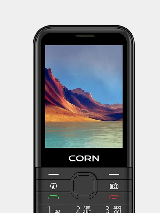 Knopkali Telefon CORN M282, SIM-2ta, 1700mAh batareya, Uzimei ro'yxatdan o'tgan, 1 yil kafolat