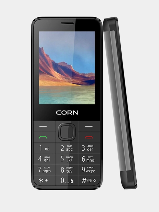 Knopklali Telefon CORN S281, SIM-2ta, 1700mAh, Uzimei ro'yxatdan o'tgan, 1 YIL KAFOLAT