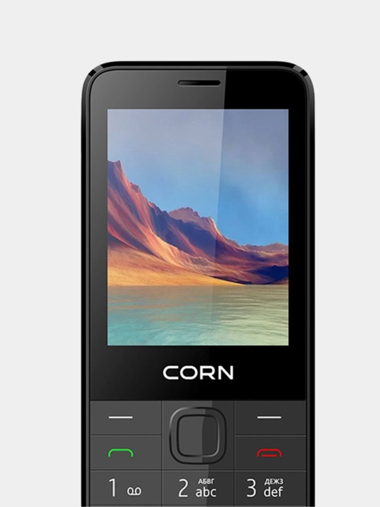 Knopklali Telefon CORN S281, SIM-2ta, 1700mAh, Uzimei ro'yxatdan o'tgan, 1 YIL KAFOLAT