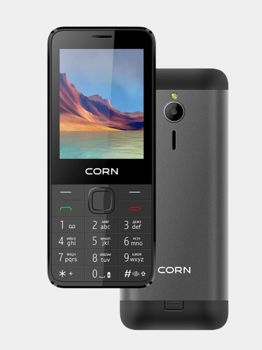 Knopklali Telefon CORN S281, SIM-2ta, 1700mAh, Uzimei ro'yxatdan o'tgan, 1 YIL KAFOLAT - 