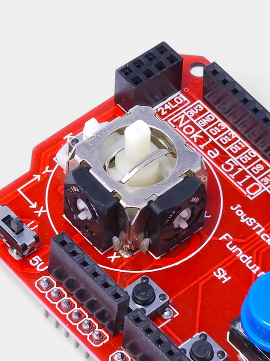 Щит для джойстиков Arduino JOYSTICK SHIELD, V1.A