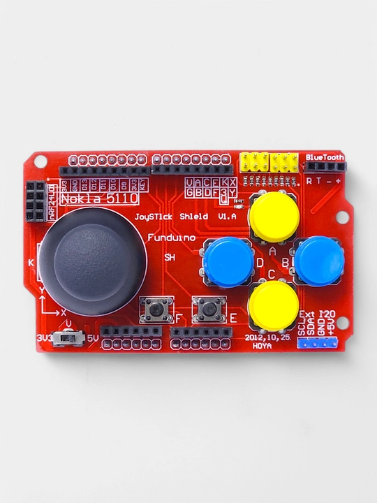 Щит для джойстиков Arduino JOYSTICK SHIELD, V1.A