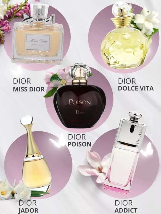 Подарочный набор Dior Les Parfumes, 5 штук по 5 мл
