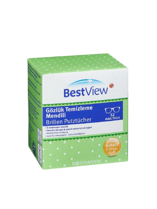 Optika va gadjet ekranlari uchun, nam salfetkalar, Kruidvat Germany, 50 dona