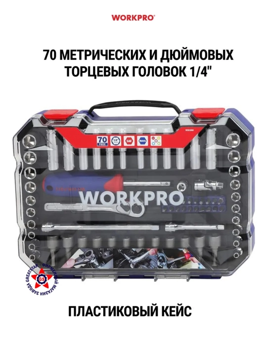 WorkPro, набор инструментов