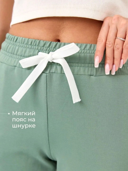 Женские брюки, 80% хлопка и 20% полиэстера