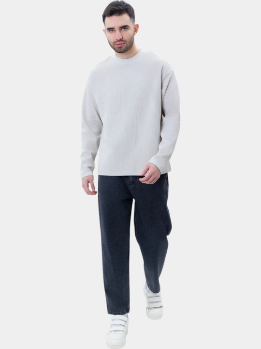 TERRA PRO erkaklar tolstovkasi, paxtali kofta SS25CR2-2-21490