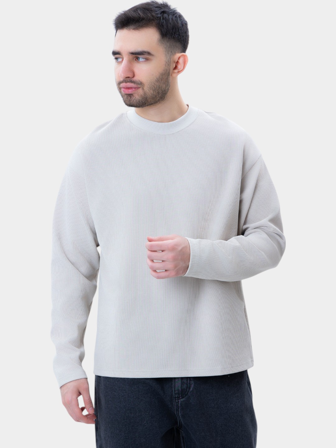 TERRA PRO erkaklar tolstovkasi, paxtali kofta SS25CR2-2-21490