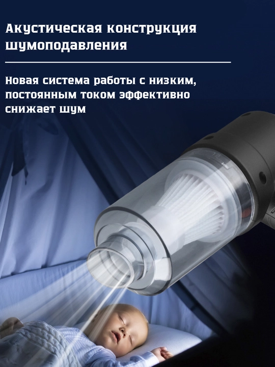 Пылесос для машины, беспроводной, портативный, ручной мини пылесос для автомобиля и дома