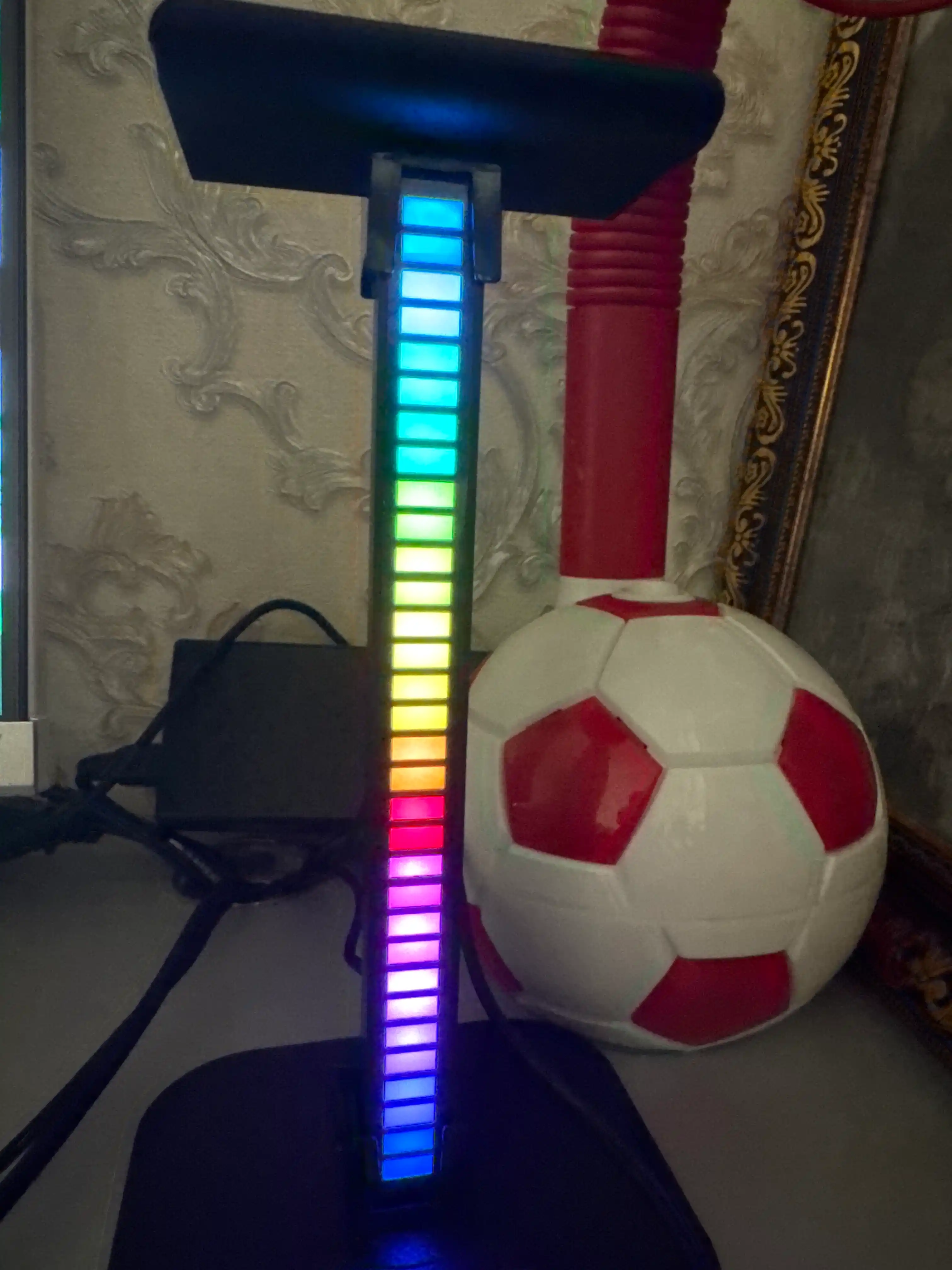 Подставка для игровых наушников с RGB подсветкой и USB портами, держатель