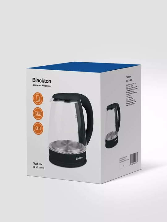 Blackton Bt KT1800G elektr choynagi, hajmi 1.8 l, quvvati 1500 Vt