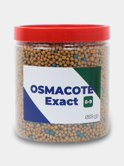 Osmocote Exact 8-9 oy, nazorat ostida ajraluvchi ogit, NPK 16-9-12, osimliklar uchun