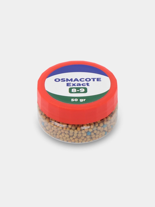 Osmocote Exact 8-9 oy, nazorat ostida ajraluvchi ogit, NPK 16-9-12, osimliklar uchun