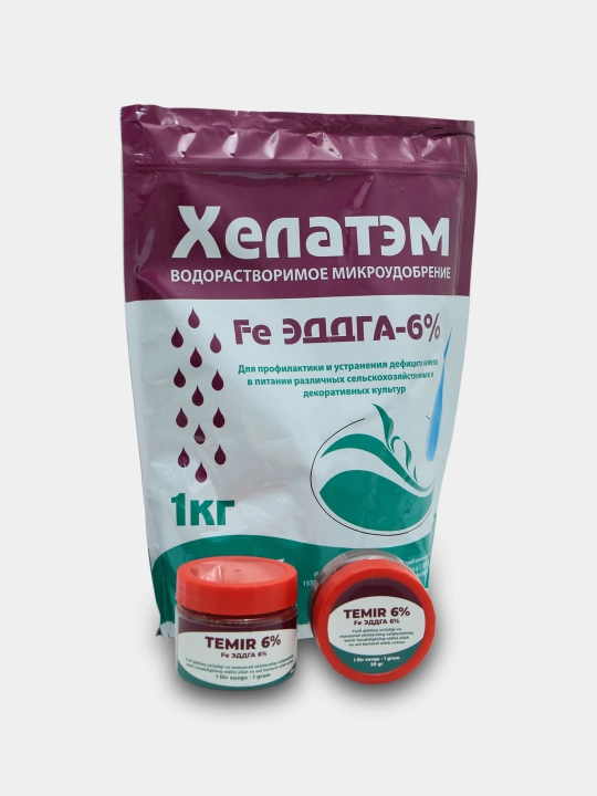 Xelatlangan temir 6%, Fe 6%, osimliklar uchun temir ogiti, xlorozga qarshi mikroogit