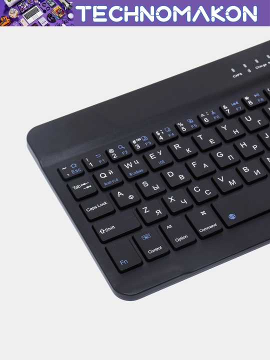 Simsiz mini klaviatura va sichqoncha to'plami, planshet va PC uchun, Bluetooth, Slim, ENG