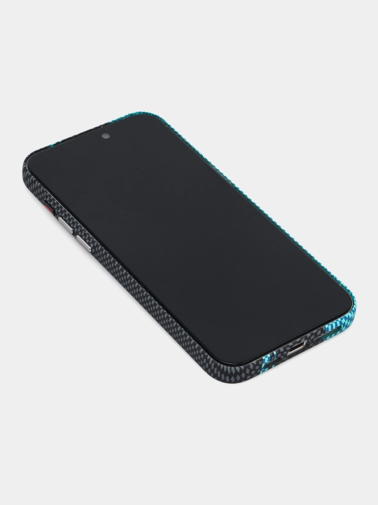 IPhone 13, 14, 15, 16 Pro, Pro Max uchun Magsafe karbon g'iloflar