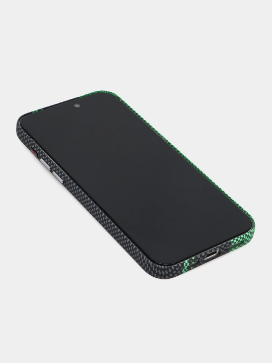 IPhone 13, 14, 15, 16 Pro, Pro Max uchun Magsafe karbon g'iloflar