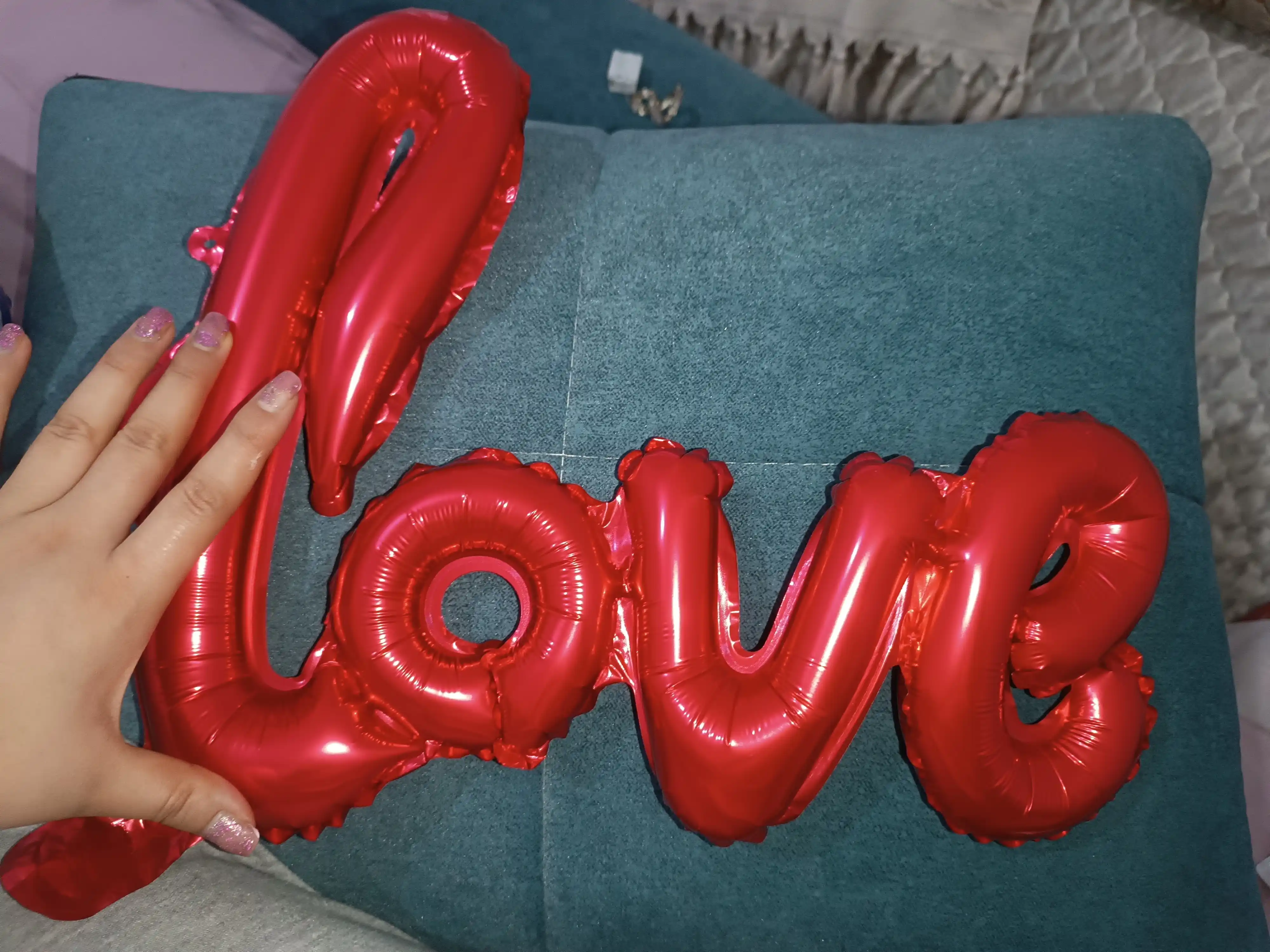 Воздушный шар LOVE, большое красное сердце, фотозона на свадьбу, день влюбленных