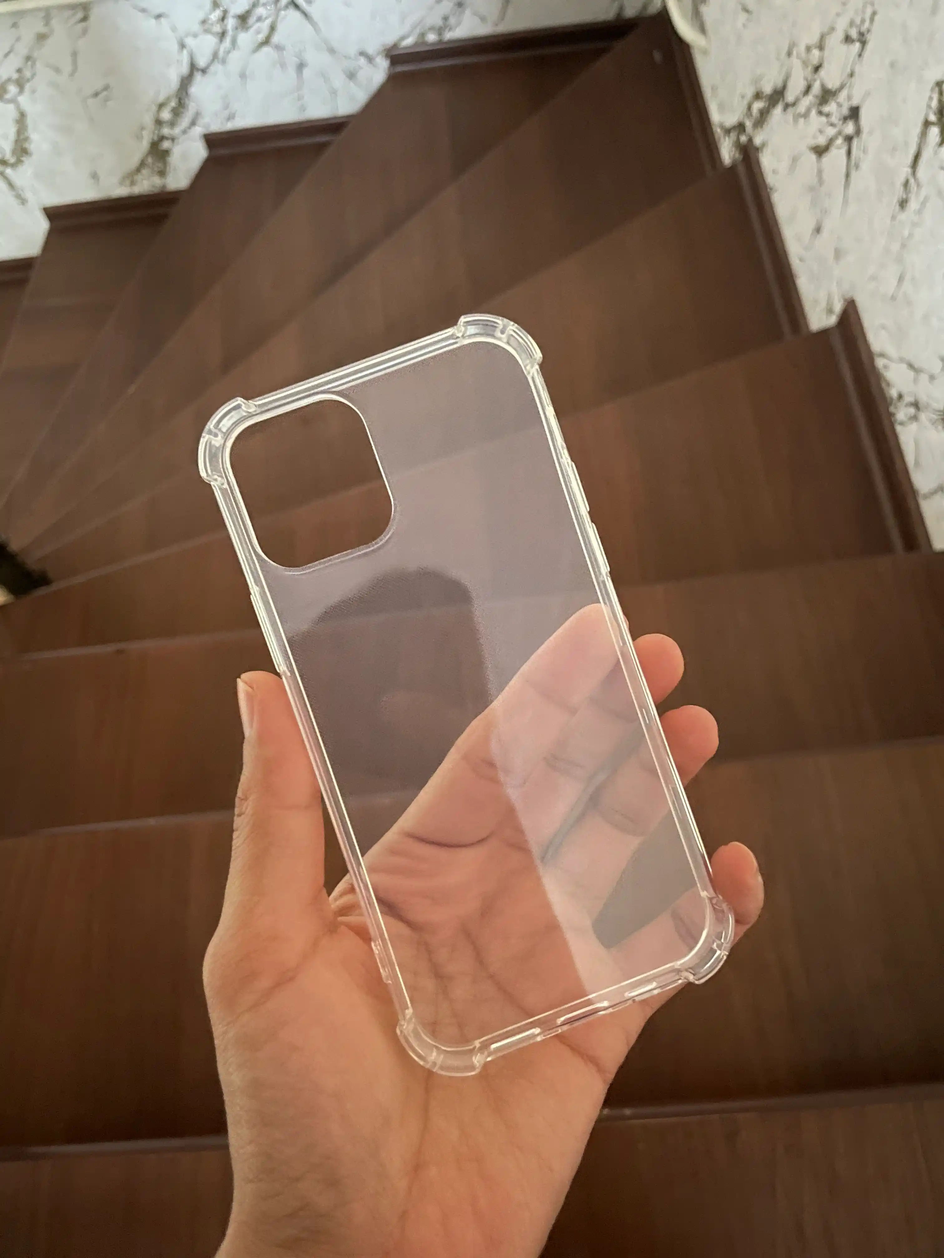 Shaffof silikon chexol iPhone, 6S Plus, 11pro, 12, 12mini, 12pro, 12pro max uchun