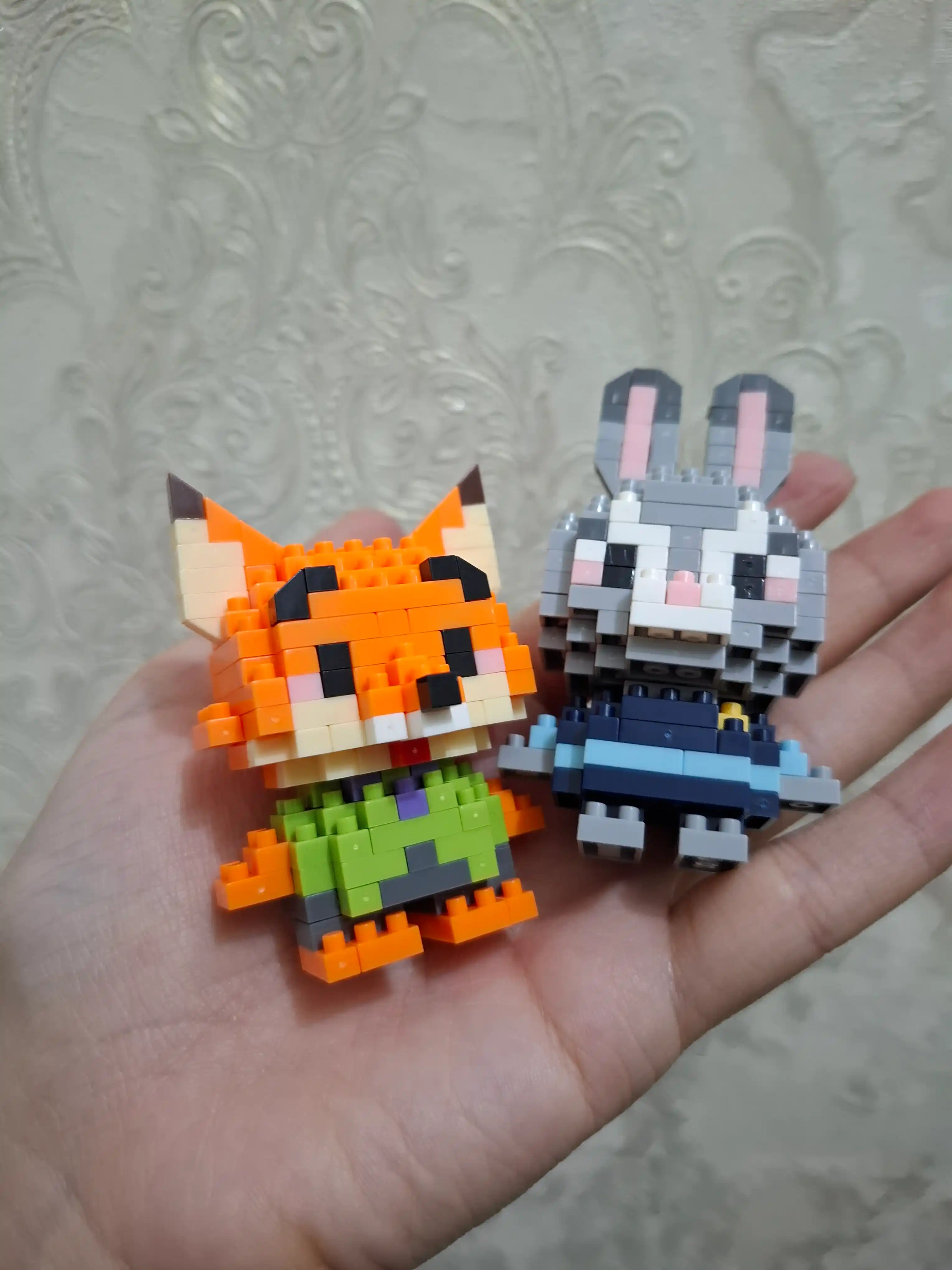 3D blokli konstruktor, mini lego, bolalar va kattalar uchun jumboq, haykalchalar