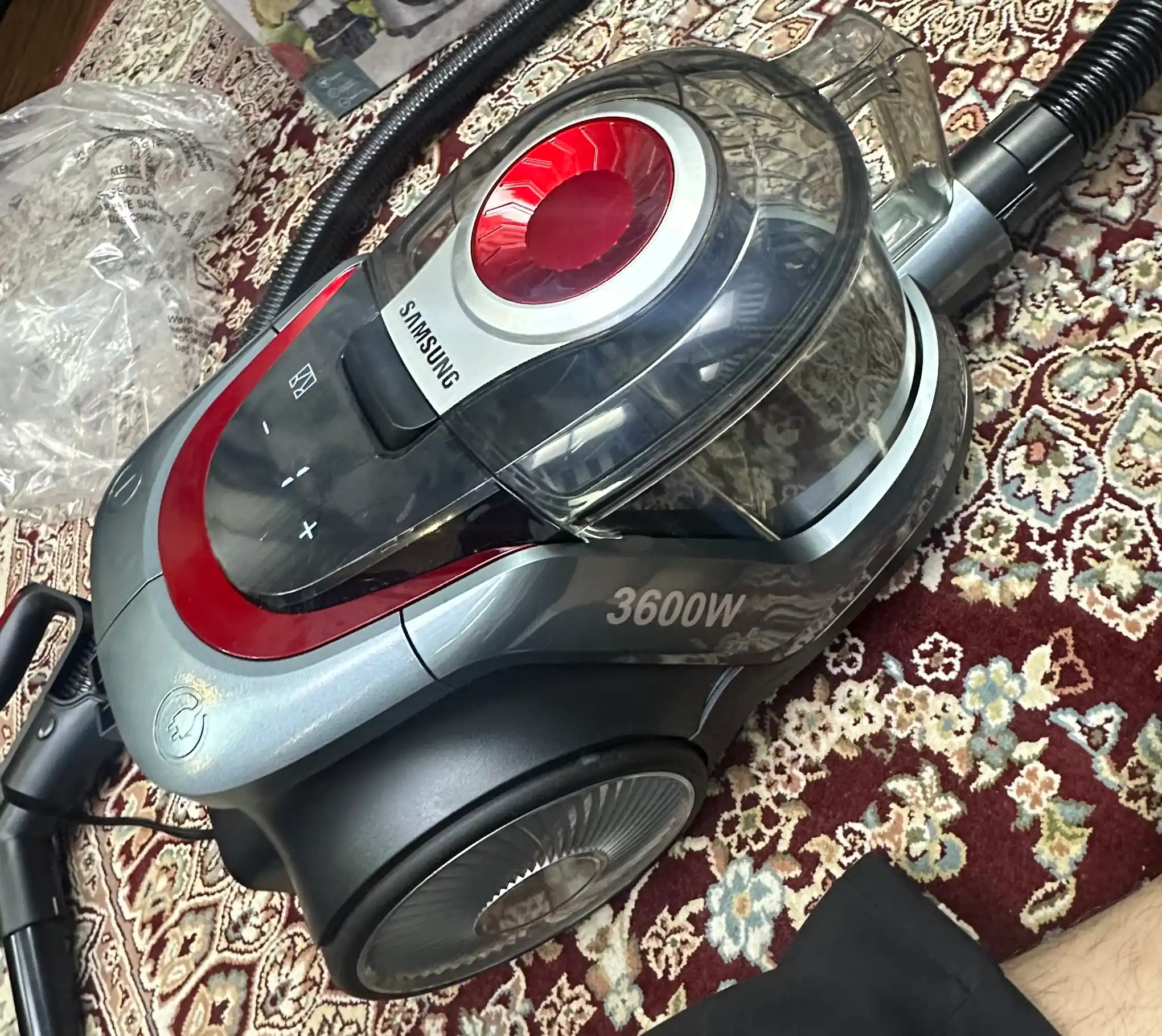 Пылесос PowerPro, мощность 3600W, без мешка, 4 л. Changyutgich, pilisos