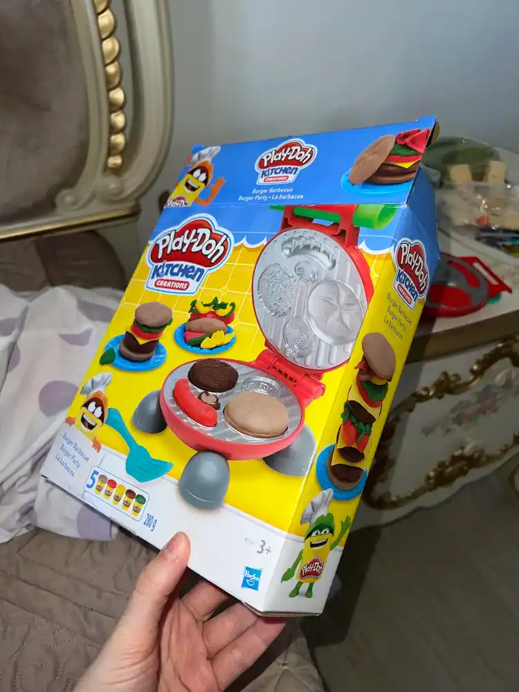 Play-Doh yasash to'plami, bolalar plastilini, bolalar oshxonasi, bolalar pishiriqxonasi